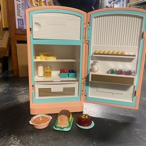 1950’s American Girl Maryellen’s Refrigerator and Food **Discontinued**